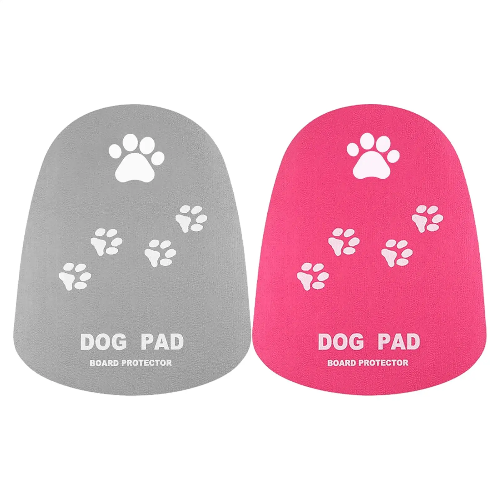 Dog Surf  Traction Pad for Paddle Board, Non-Slip Waterproof PVC Paw Print Mat, Safety Deck Grip for Kayak Canoe Boat Pool Steps