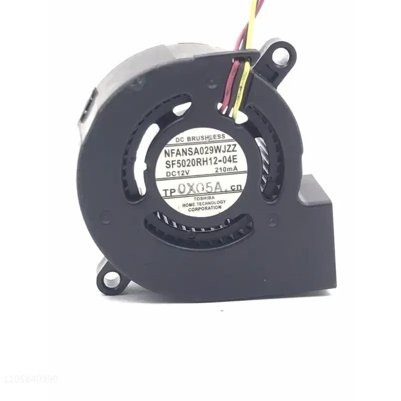 Cooling Fan for Sharp Projector Model EB-C250S Part Number SF5020RH12-04E Replacement Blower Motor