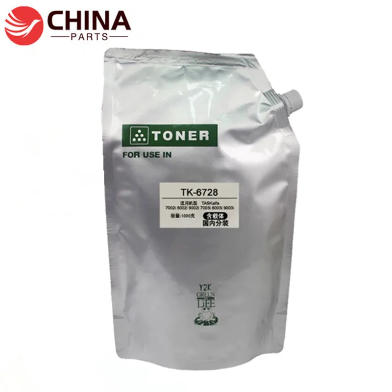 1000 г тонер-порошка TK-6725 для Kyocera TASKalfa 7002i 8002i 9002I 9003i 7003i 8003i TK6728 TK6725