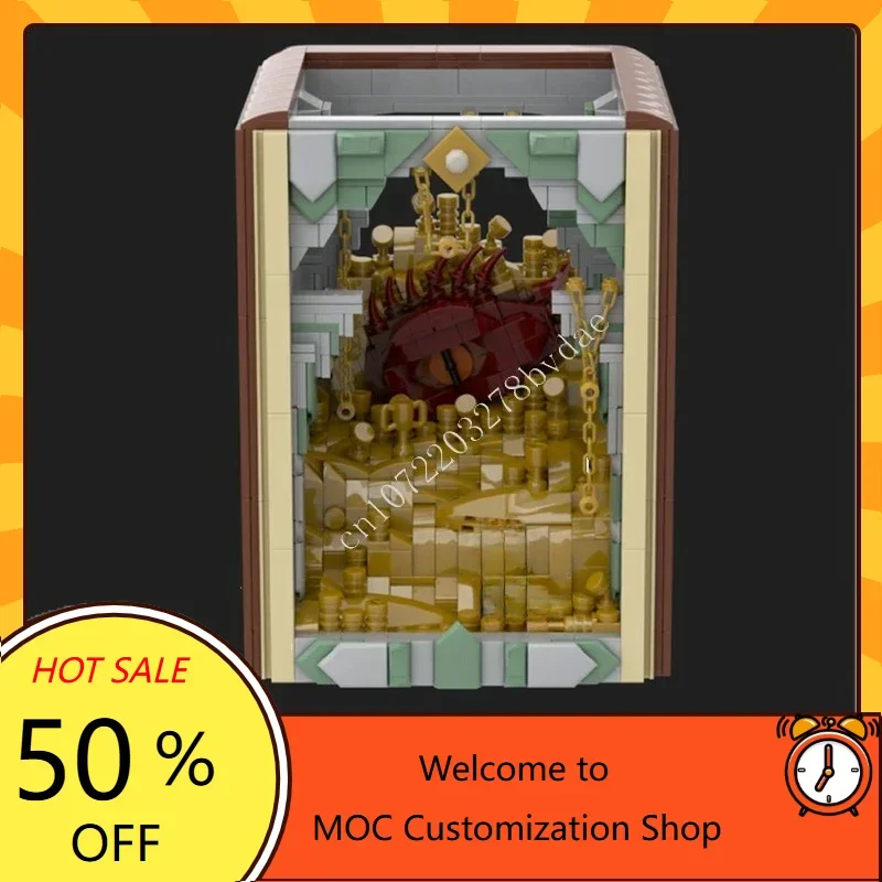 1514 قطعة كتاب Nook Smaug MOC streetview عطلة الألغاز الإبداعية العمارة الجمعية عيد الميلاد هدية عيد ميلاد للطفل العمر #5