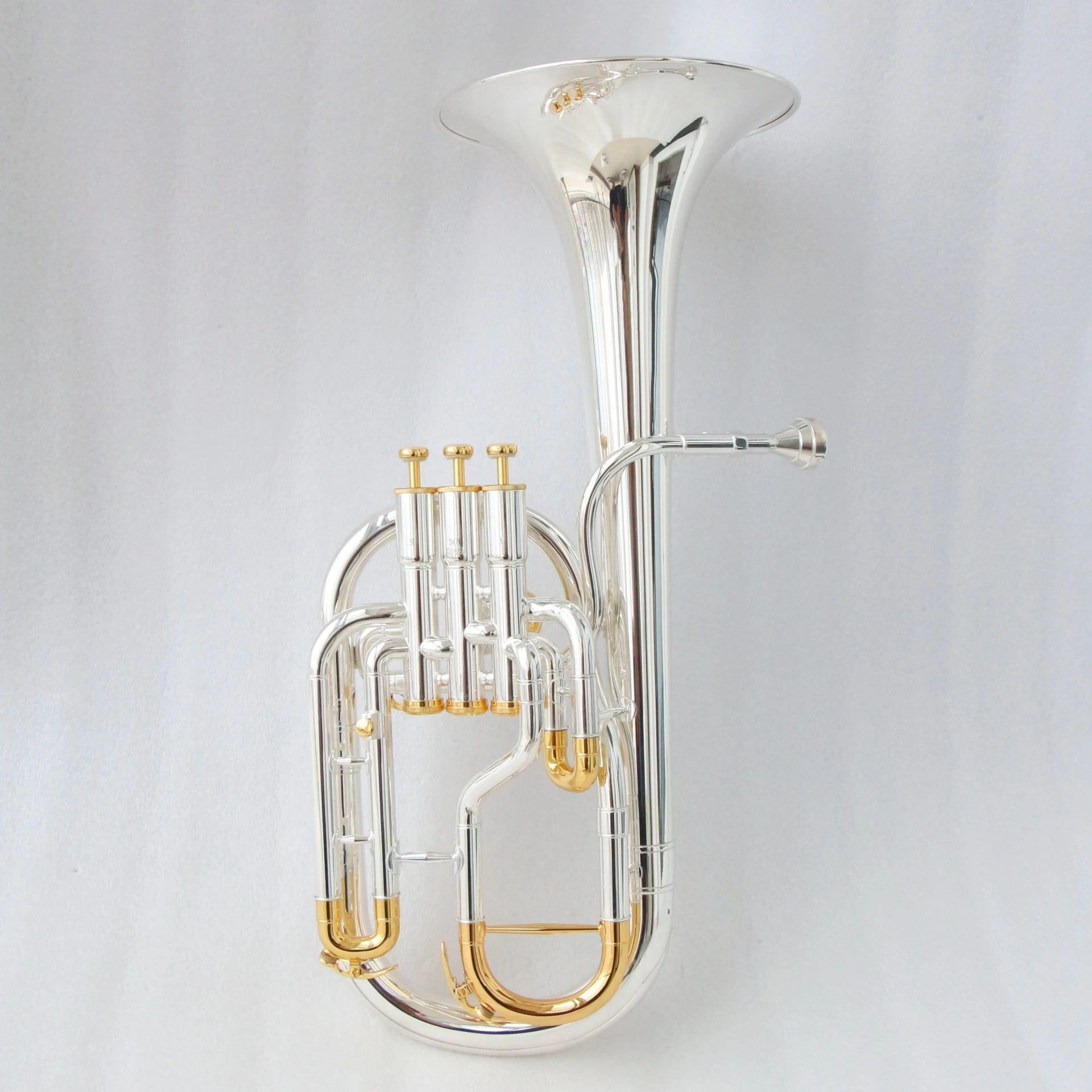 

Professional Alto horn chinese Factory price alto horn Silver Plated Gold keys silver alto horn