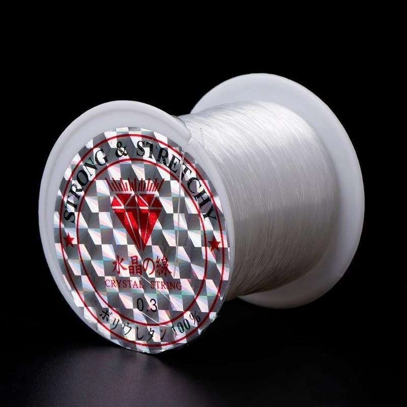  100m/Roll Crystal Line Invisible String Cord Clear Strong Wire for Garland Binding Moss Aquarium Plants Decorations