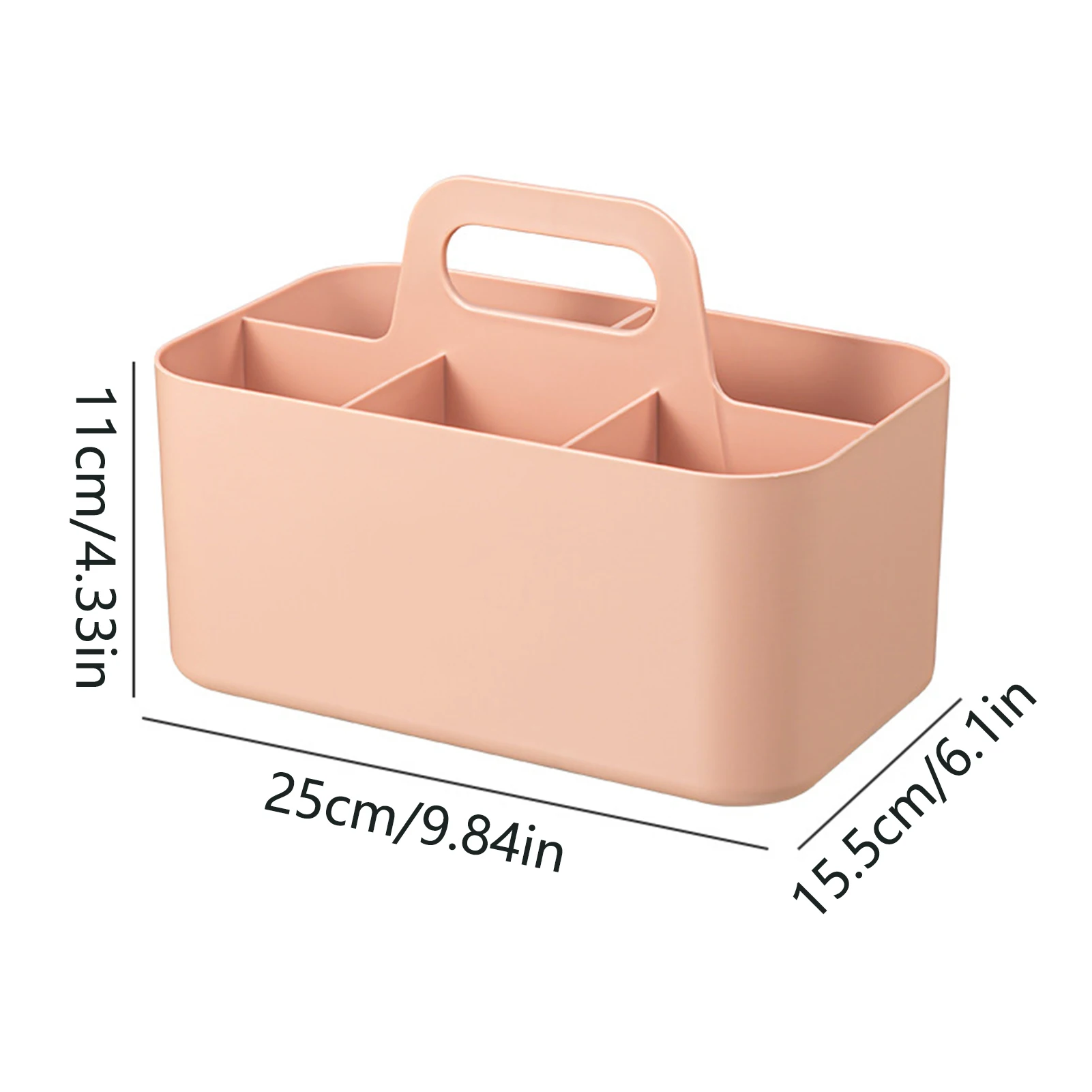 Support de rangement multifonctionnel, 1 pièce, porte-stylo Portable pour l'école et le bureau, boîte de rangement de grande capacité pour articles divers de bureau