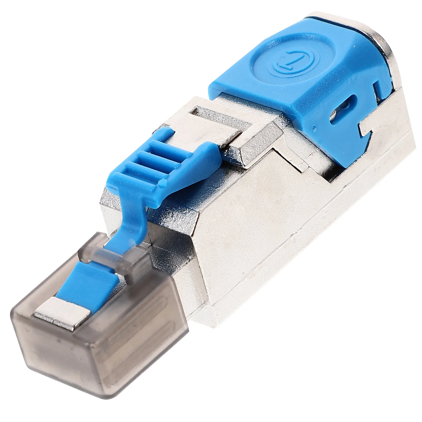 

Pass Through Connector Cat7 Shielded Ethernet Plug Reinforced Modular Plugs For Network Cable Crimp Jack