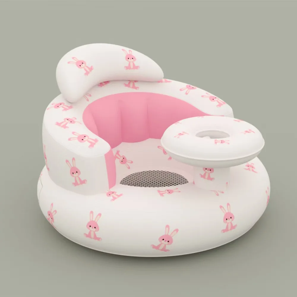 

Детское надувное сиденье со встроенным лотком для воздушного насоса, поддержка спины, портативный диван-кресло для малышей, подушка для поддержки младенцев