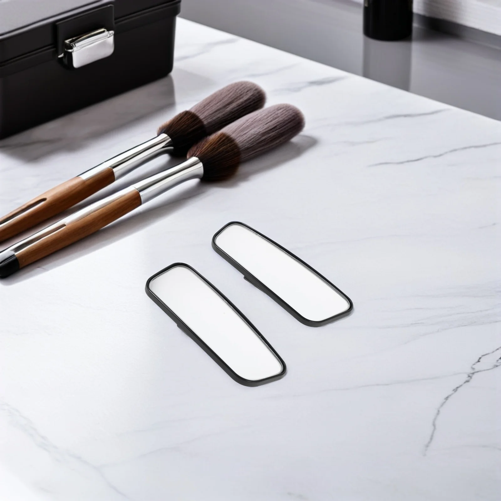 

2Pcs Rearview Blind Spot Mirror Adjustable Car Side Mirror with Strong Adhesive for Enhanced Visibility and Safe Driving