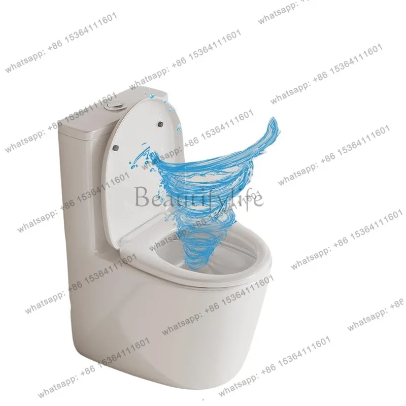 Mini small apartment adult toilet short small size 52cm siphon deodorant toilet