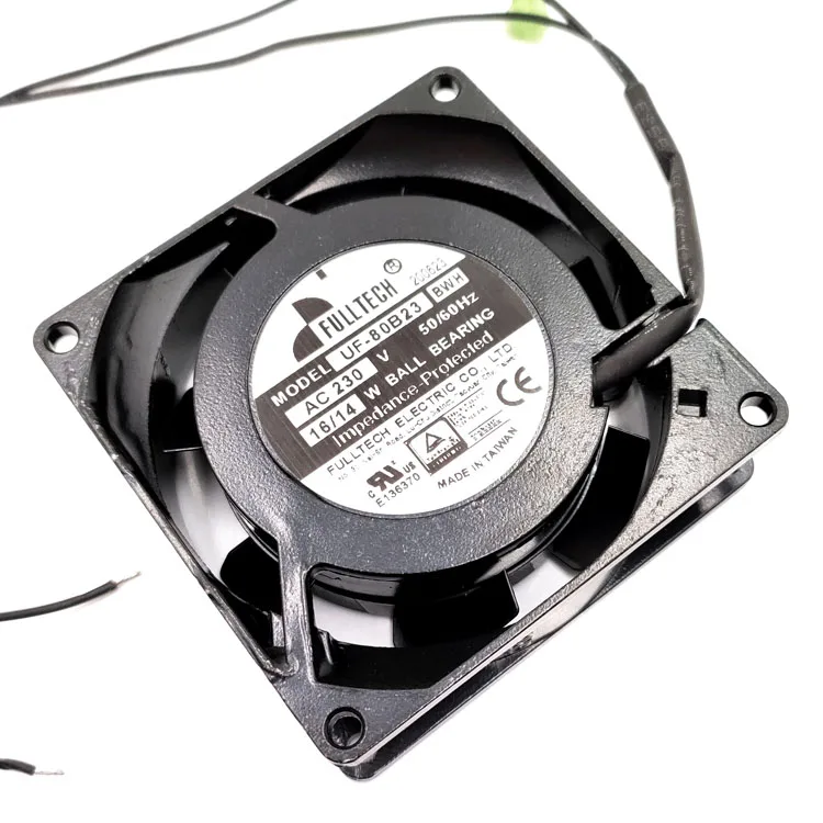 

НОВЫЙ ОРИГИНАЛЬНЫЙ UF-80B23 H/BWH 230 В 16/14 Вт 8025 80*80*25 мм 8 см ОХЛАЖДАЮЩИЙ ВЕНТИЛЯТОР