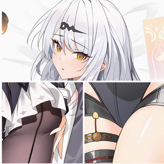 Anime Zenless Zone Zero Yixuan 섹시한 다키 마 쿠라 허깅 바디 베개 케이스 오타쿠 베개 커버 쿠션 커버 침구 선물 CYSS