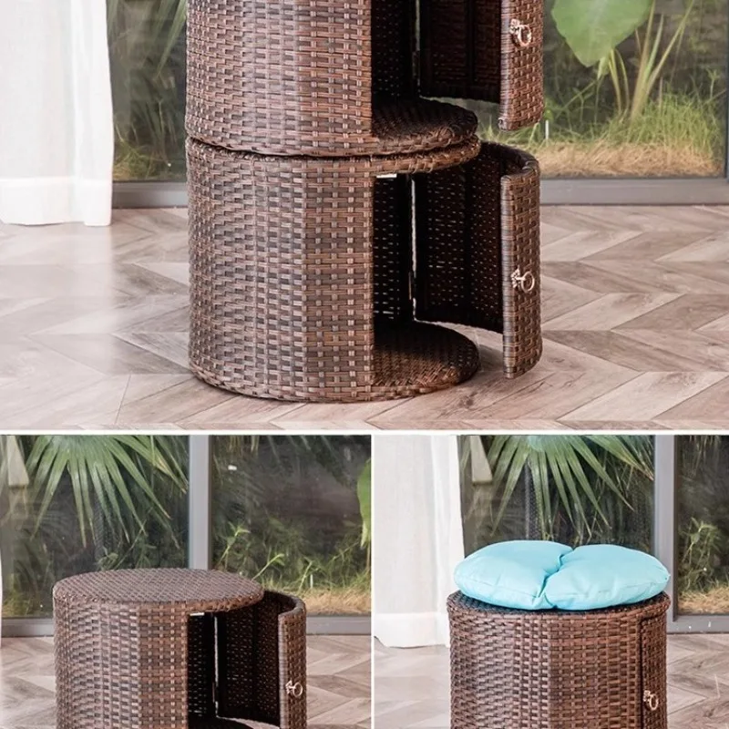 خزانة أحذية من الخيزران المنزلية، تخزين الفناء، مقاومة للماء، خزانة تخزين واقية من الشمس، درج أشتات، شرفة خارجية، متعددة الطبقات