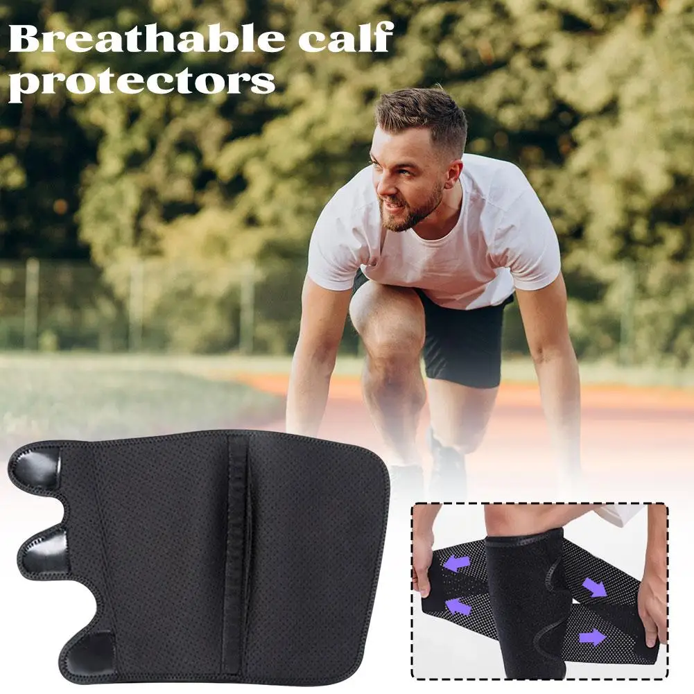 

1Pcs Sport Shin Guard Leg Sleeve Adjustable Leg Protection Sleeve Cover Men Women Cycling Football Basketball Calf Protection
