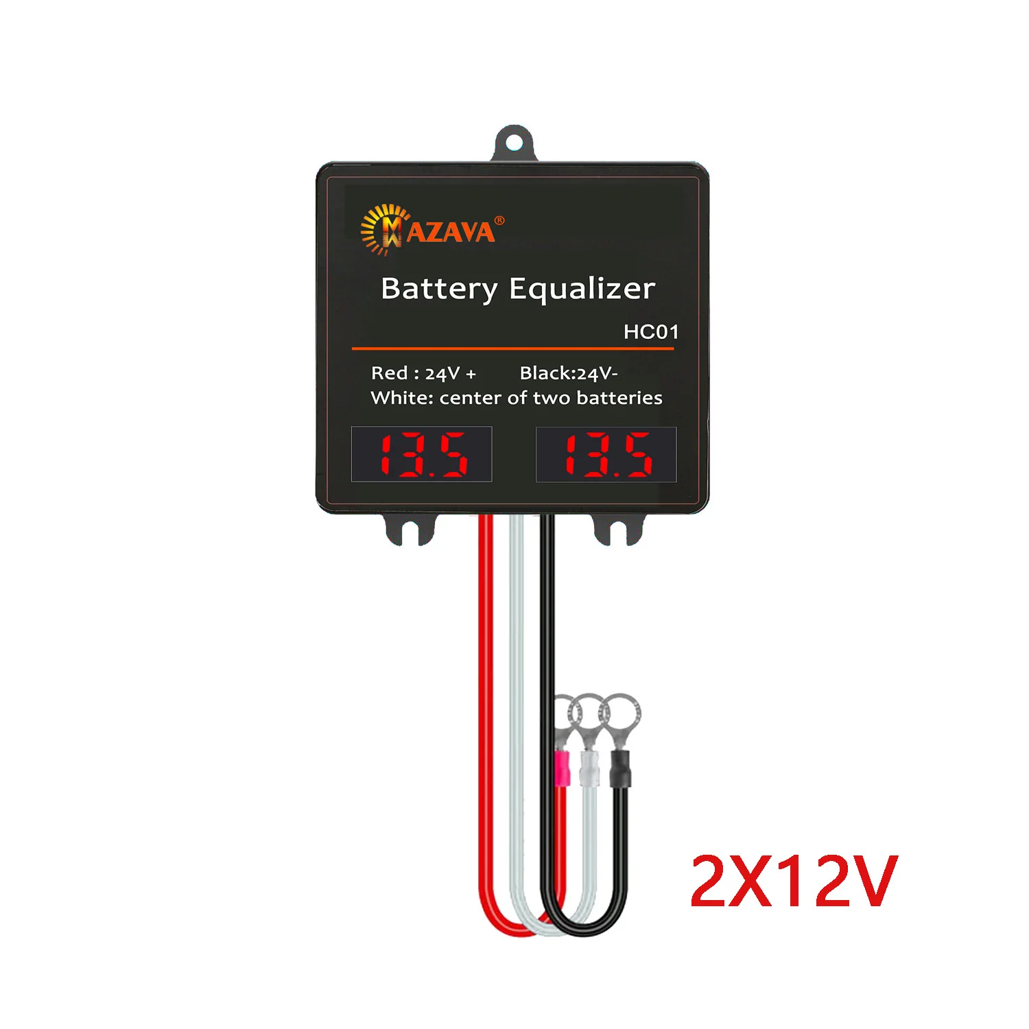 MAZAVA Batterij Equalizer HC01 2x24V 2x12V Display Batterijen 2S 24V 48V Actieve Spanning Lood-zuur Li li-ion LiFePO4 Batterij - afbeelding 1