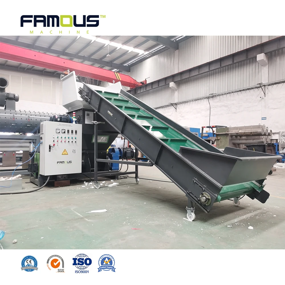 Machine de broyeur de mousse EPS, compacteur EPS, machine thermofusible EPS