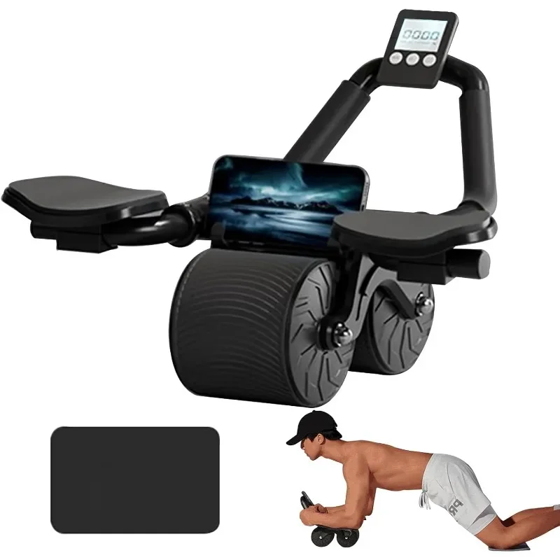 

Authenticity guarantee.Elbow Support Automatic Rebound Abdominal Wheel,Ab Roller for Abdominal Exercise Machine.HOME