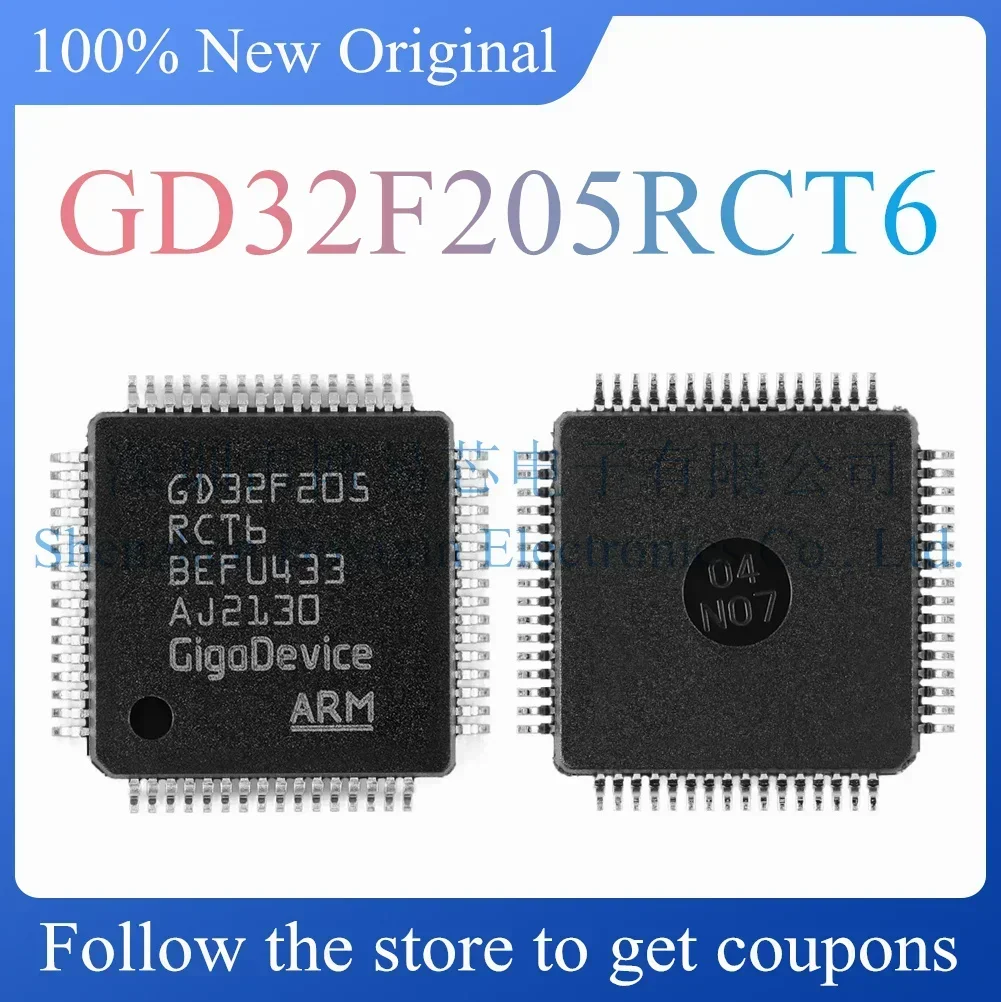 

NEW GD32F205RCT6 Original Product LQFP-64