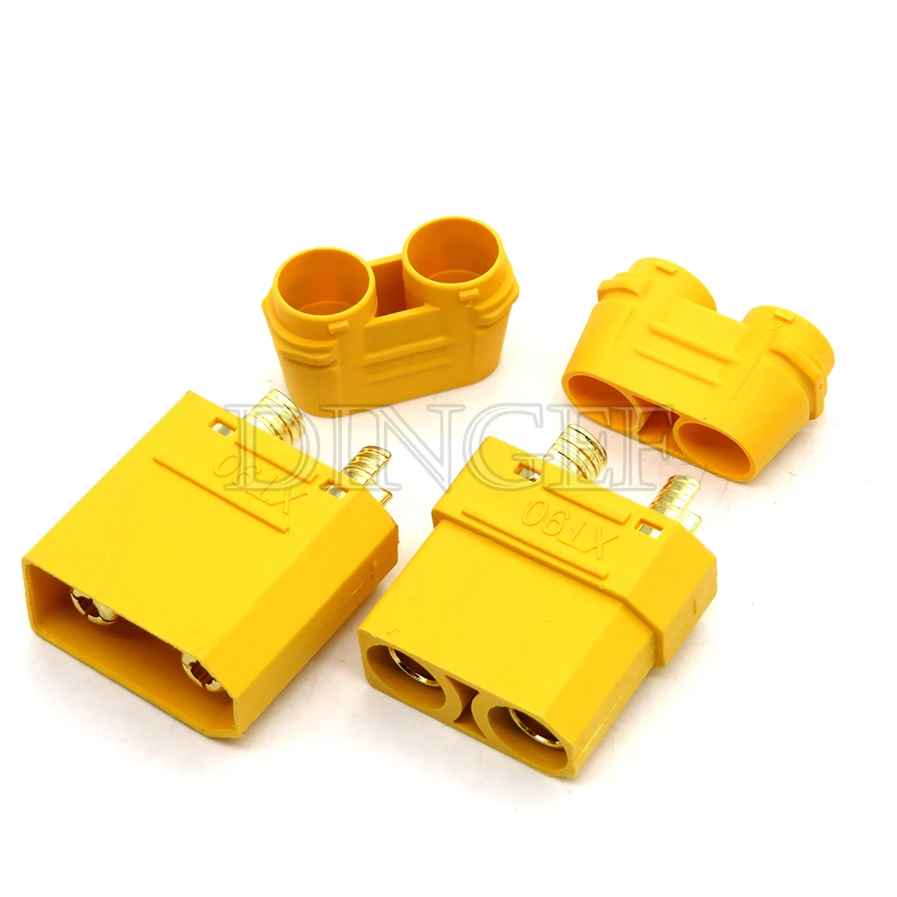 Kit De Conectores XT60, XT30, XT90 Y T-Plug – 10 O 20 Pares Macho-Hembra Para Baterías LiPo, Drones Y RC, Soldadura Fácil