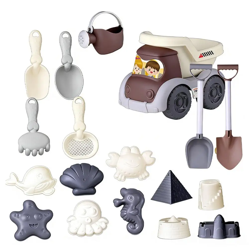 Children's Beach Toy Set Children's Beach Toy Set Sand Digging and Water Toy Bucket Hourglass Shovel Outdoor Sand Play Tools