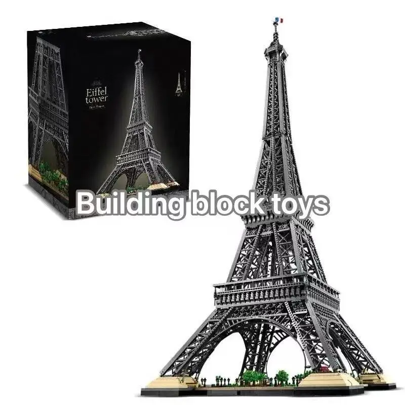 

Парижская достопримечательность MOC 10307 | 10001 деталь Эйфелевой башни | Идеальные строительные блоки, большие развивающие игрушки для веселого обучения, подарок на праздник или день рождения ​