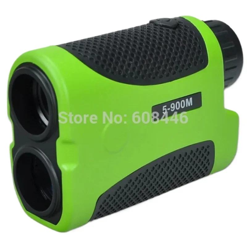 

High Precision Hot Green Laser Rangefinder Binoculars Distance Tester Range Finder 5-900MLow Price Promotion Packaging Damaged