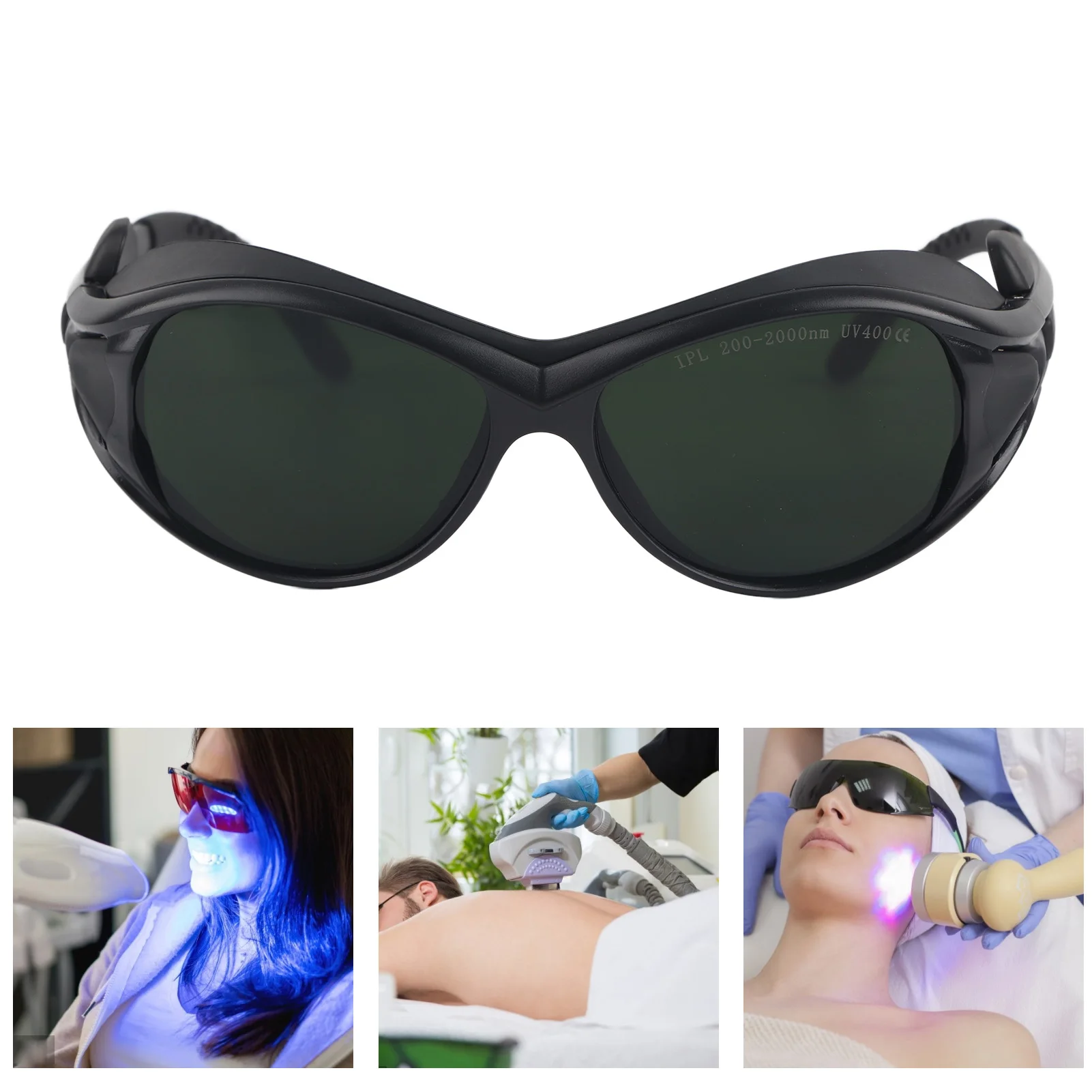 

zk30 OD5 200nm-2000nm Lighting Protective Laser Glasses Safety Light Protection Goggles