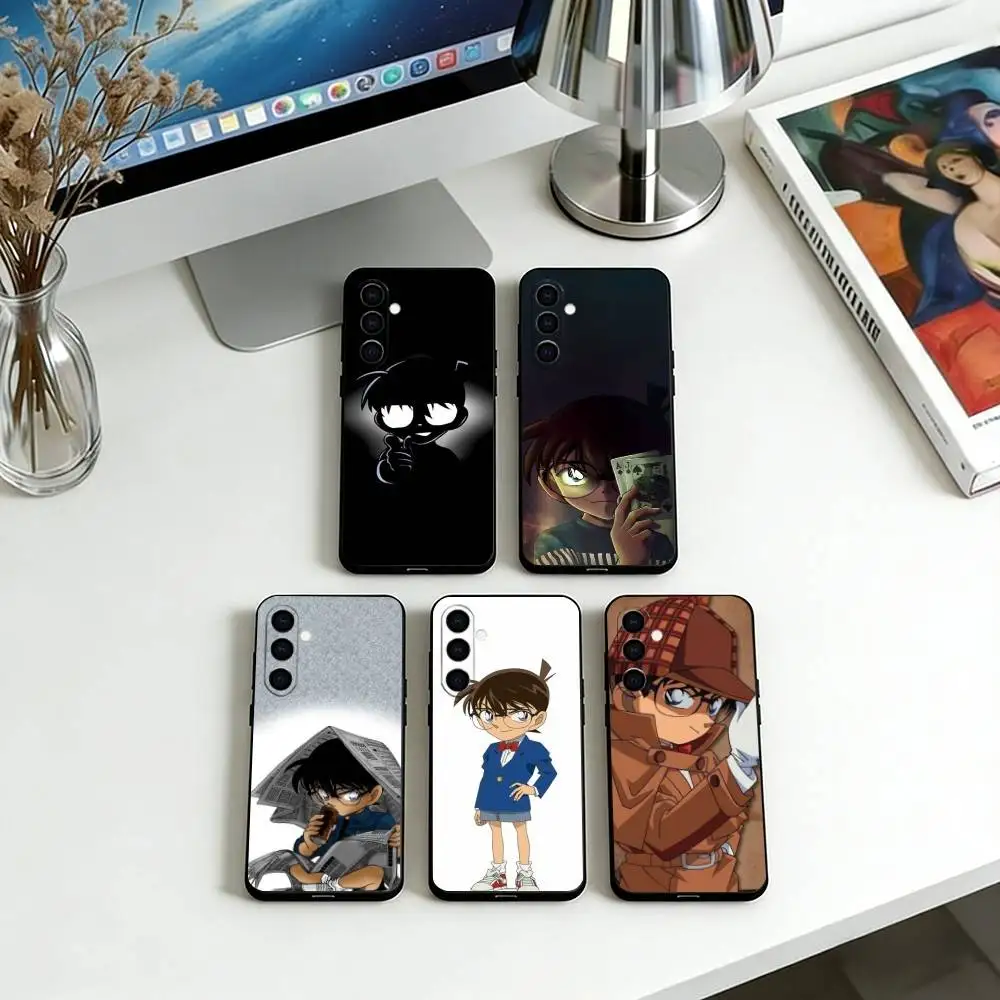 

Jimmy Kudo Phone Case For Samsung Galaxy A73,A72,A71,A70,A53,A52,A51,Soft Black Cover