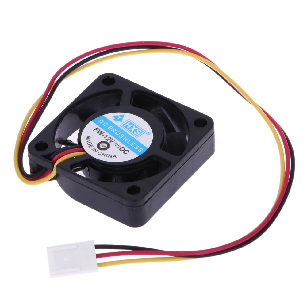 3 Pin 40mm Computer CPU Cooler Cooling Fan DC 12V Cool Fans Quiet Cooler Radiator CPU PC Cooler Heat Sink Heatsink