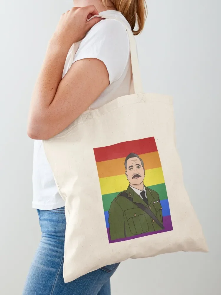 Cap says gay rights Tote Bag Portable shopping bag Reusable bags canvas bags personalized tote bag