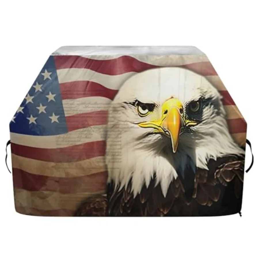 

Grill Cover 65 inch BBQ Gas Grill Cover, Waterproof Rip-Proof and Anti-UV Barbecue Cover for Weber Char-Broil Nexgrill Grills a