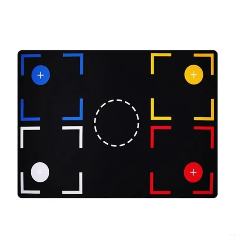  Basketball Dribble Trainer Nonslip Basketball Footstep Mat Shocked Absorbing Silents Ball Control Training Mat for Youth