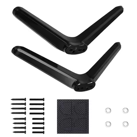 Base Stand For TCL Smart TV - 32In 40In 43In 49In 50In 55In 32S305 32S301 32S303 32S4610R 32S3850 32S3850A With Screw