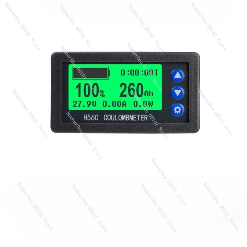 H56cr coulomb meter electric vehicle motorcycle tricycle battery level indicator battery capacity tester coulomb counter