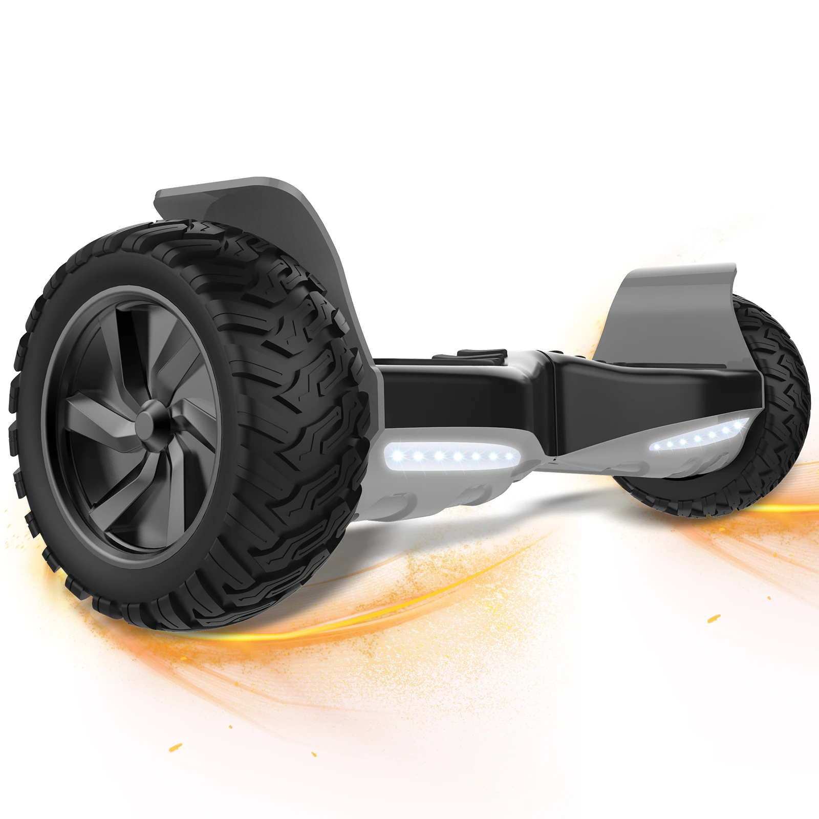 Rcb Hoverboard 8,5 inch zelfbalancerende elektrische scooter, app-bediening, Bluetooth-luidspreker en led-verlichting, cadeau voor kinderen