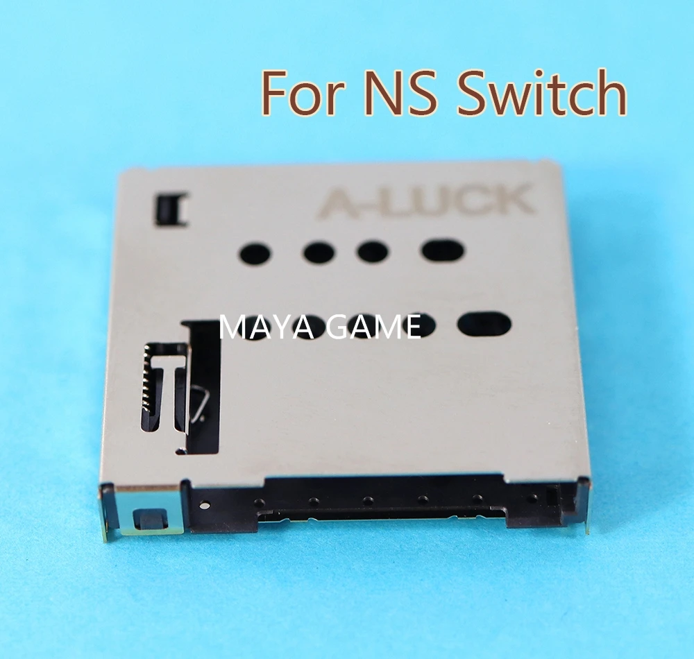 10 peças de reparo de substituição de soquete de cartão de jogo para console Nintend Switch