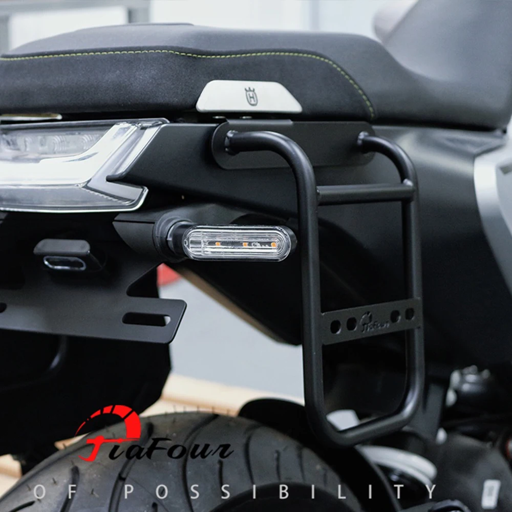 Motorcycle Left Saddle Bag For Vitpilen 125 250 Svartpilen 401 250 Right Side Trunk Bag Support Bracket Side Trunk Bag Holder