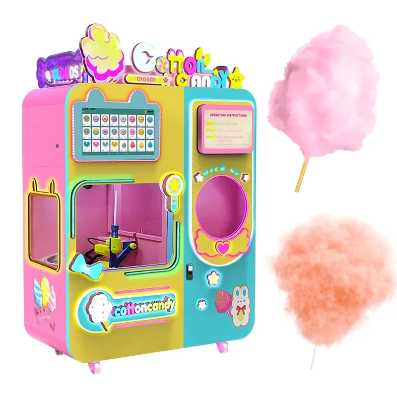 

Automatic mini cotton candy machine home american cotton candy turning machine