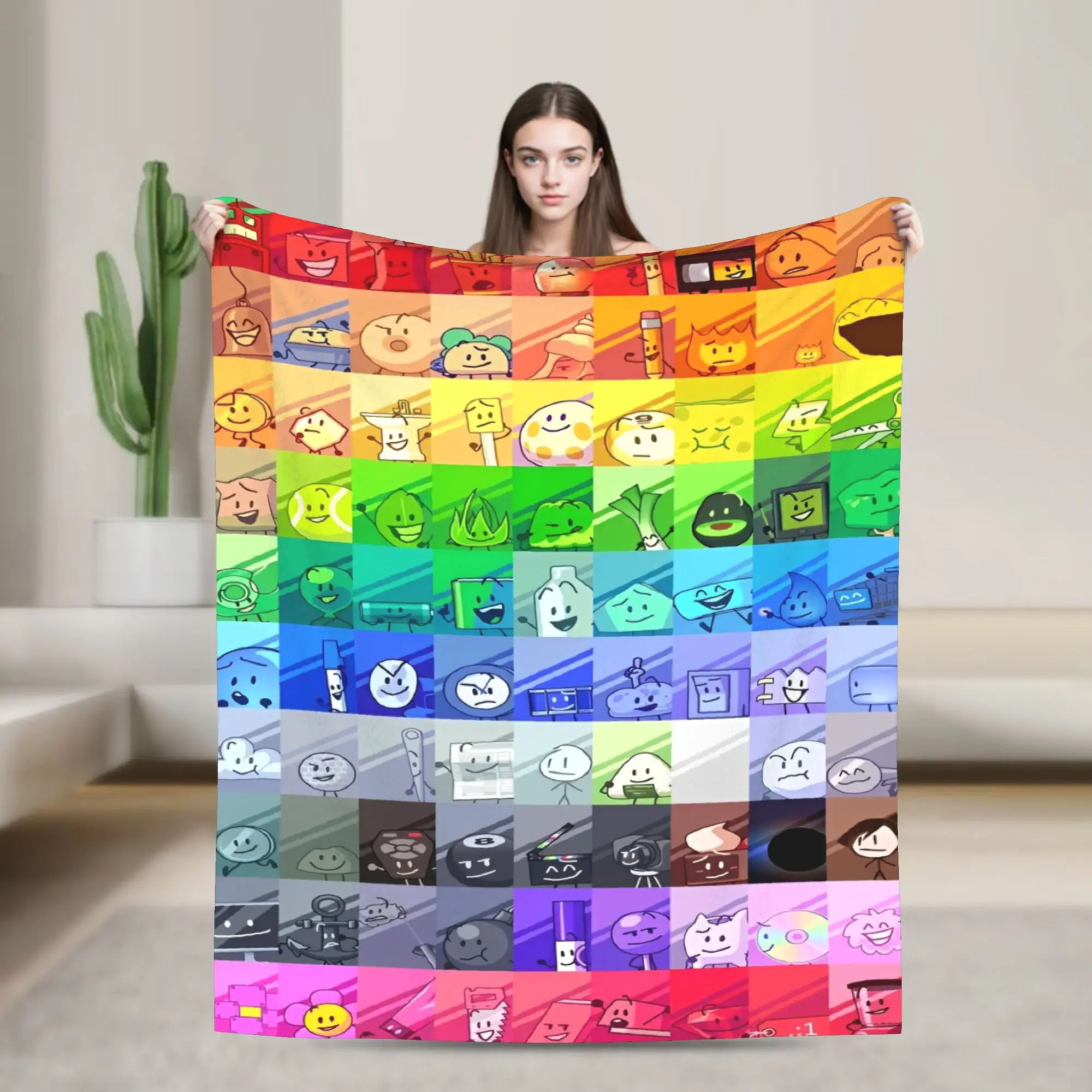 

Одеяла Bfdi, бархатные всесезонные дышащие теплые одеяла с героями мультфильмов для дивана, дивана, покрывала