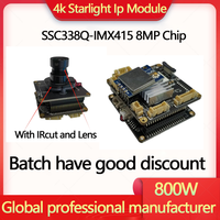 WIFI 4K HD CCTV IMX415 SSC338q sony 8MP StarLight 3840*2160 H.265 IP Camera Module Wireless Board RTSP cmahipro Onvif security