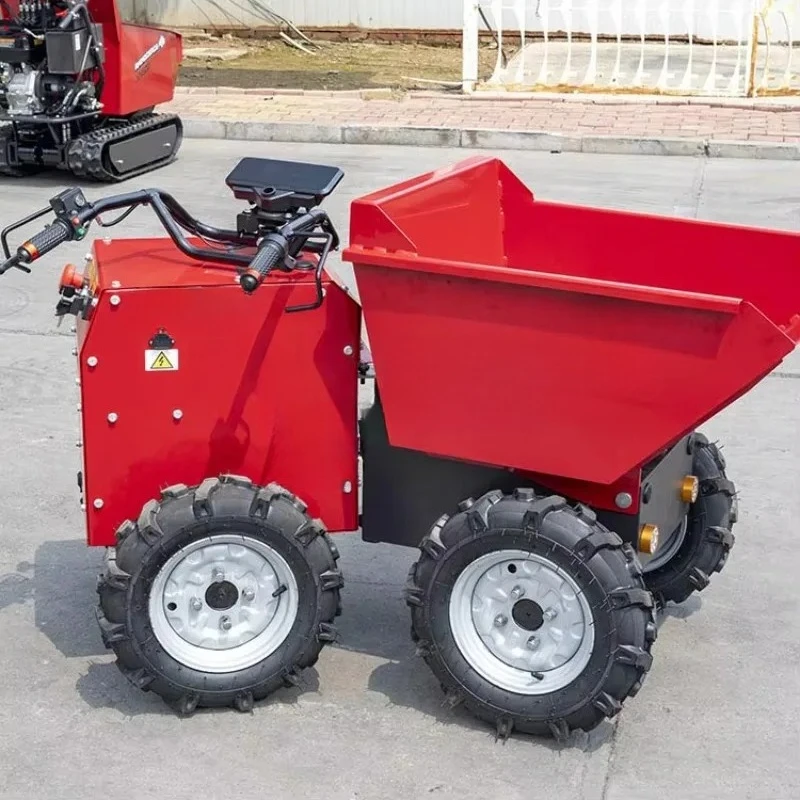 

Electric Mini Track Dumper Truck Crawler Motorised Wheel Barrow Electric
