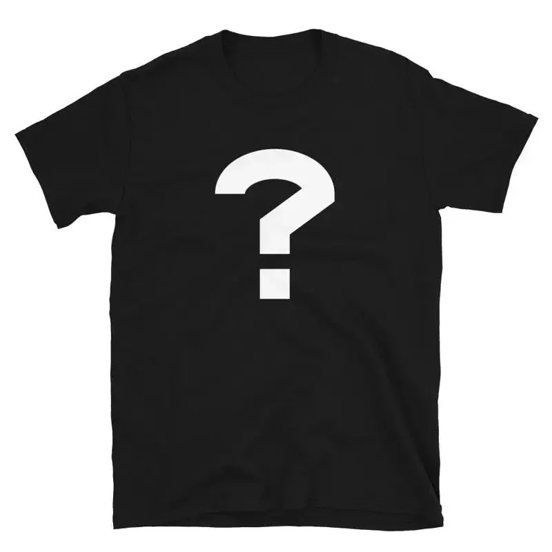 Question Mark Yellow Simple Classic T-Shirt