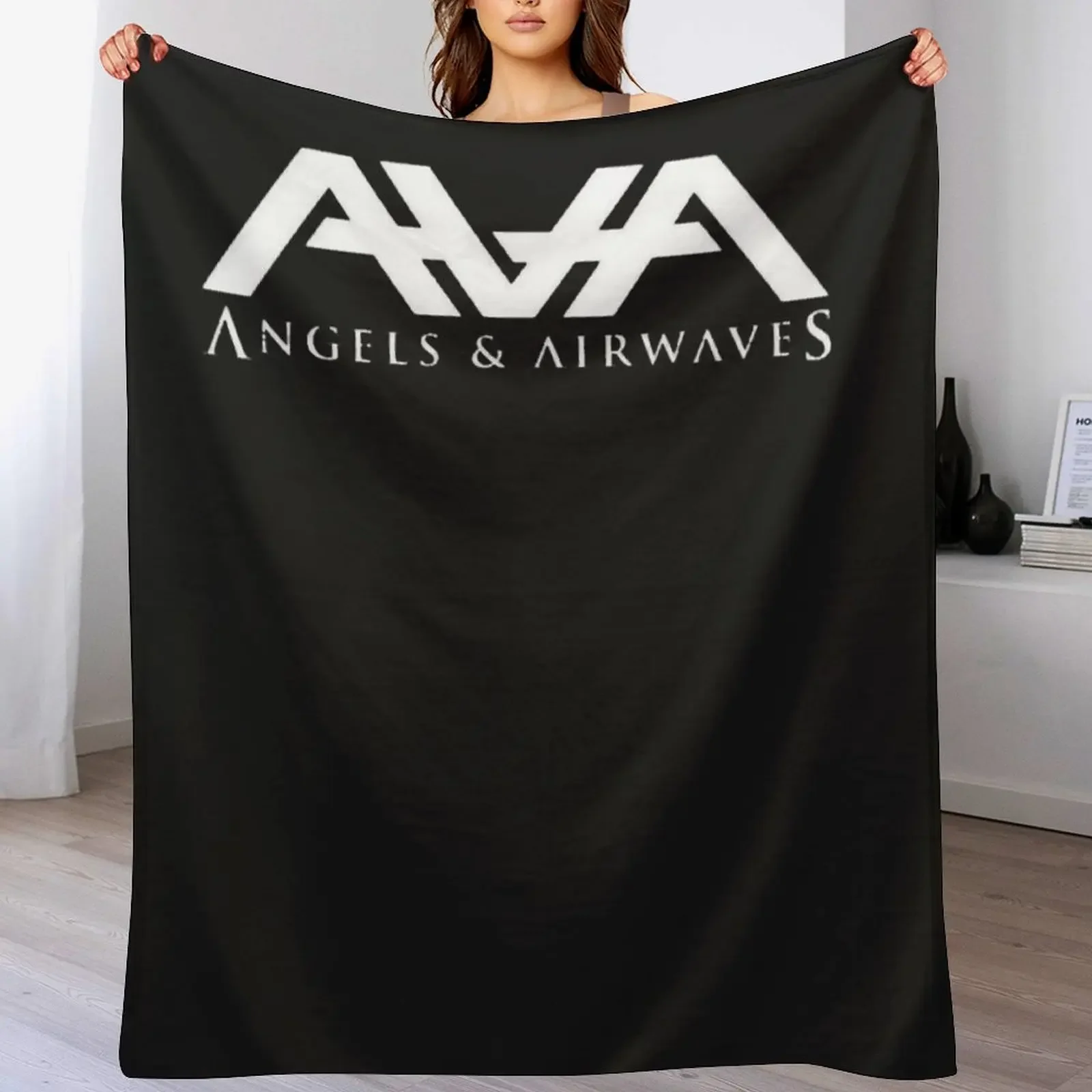 

Angels And Airwaves Rock Band Throw Blanket Luxurious Soft Fuzzy Blanket for Sofa Bed