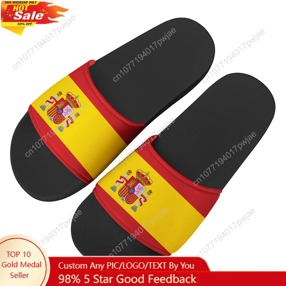 

Spanish National Emblem Vox Slippers Home Outdoor Casual light Water Shoes Men Women Teenager Beach Pool Sandals Summer Slipper