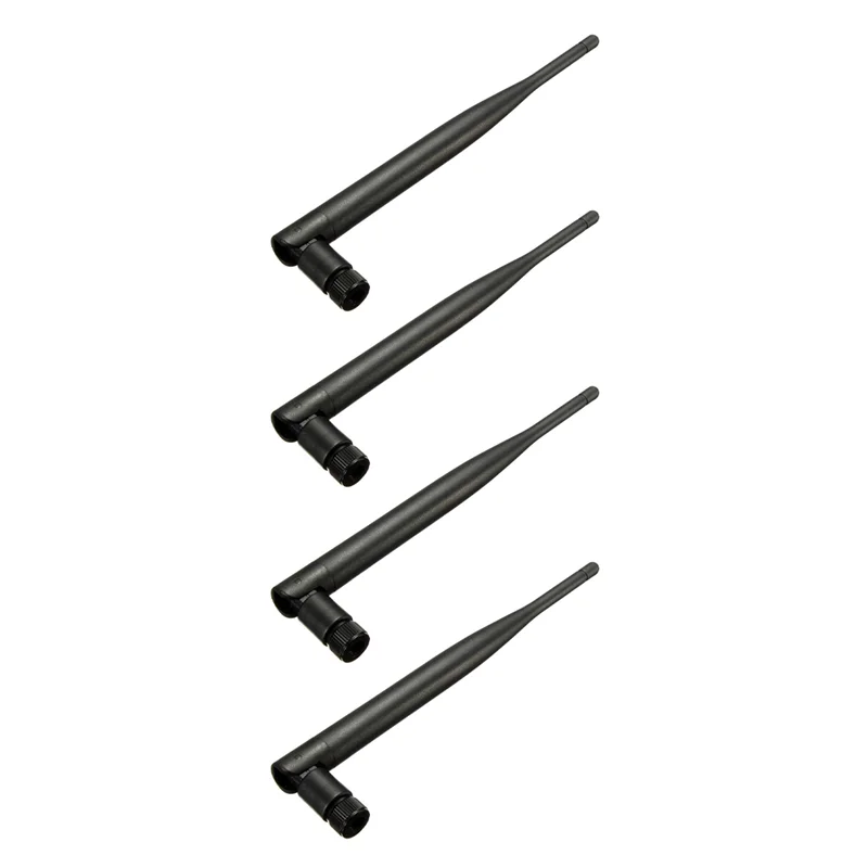 B27B 4X 2.4Ghz 5DBI Antenna Booster WIFI Omnidirectional RP-SMA WLAN For Modem Router