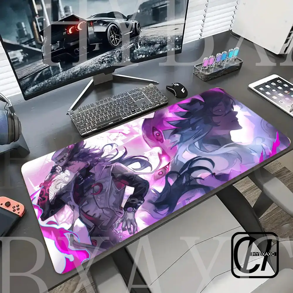 2026 Mouse Pad Ashveil Honkai Star Rail Computer Laptop HD Printing Mouse Pad HYBXAXC Large Gaming Mousepad Rubber Non-Slip Mat