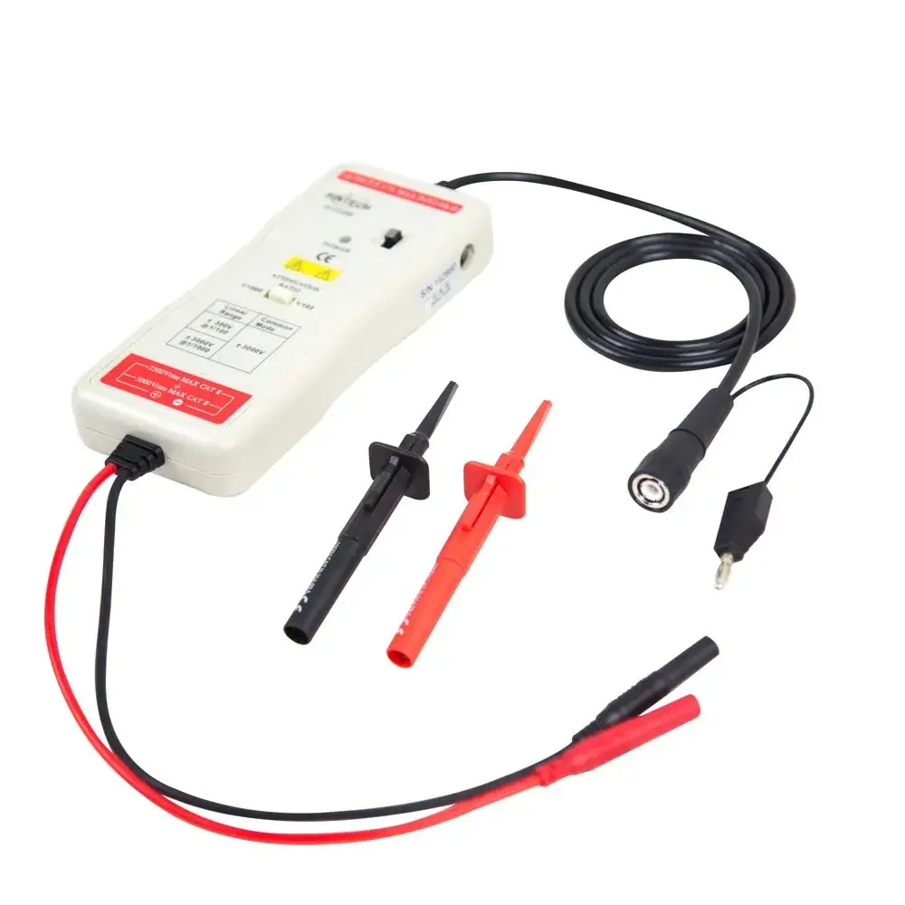 PINTECH N1070A High Accuracy Differential Probe High Voltage Differential Probe(7000Vp-p,50MHz) for Oscilloscope