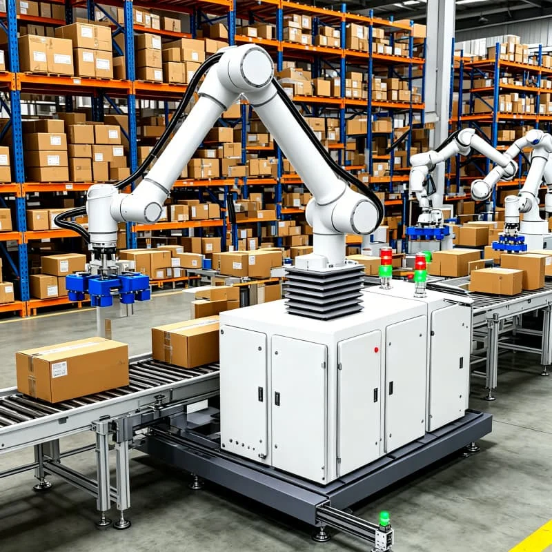 Industrial Collaborative Robot Automatic Bag Box Carton Palletizer Robot Palletizing Machine in Packaging Line Customized Sale