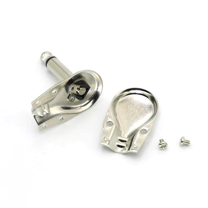 Wysokiej jakości 4-10 sztuk 1/4 "6,35 mm głośnik mono kątowy gitarowy wtyczka gramofonowa złącze naleśnikowe ﻿ — zdjęcie 7