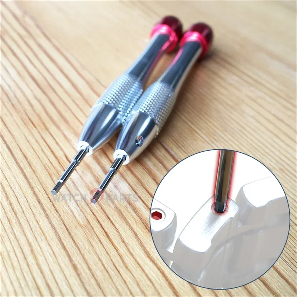 

Watch Screwdriver for Blancpain Fifty Fathoms Bathyscaphe 5000 Steel Watch Band Inner Hexagon Screw Watch Tools