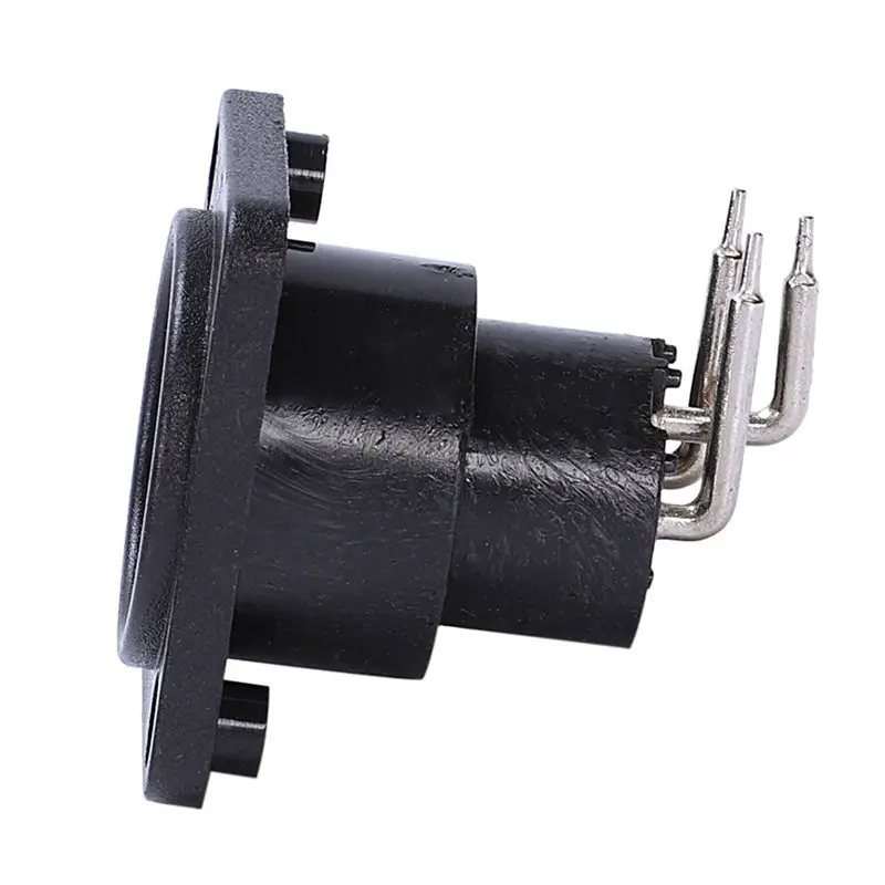 AYHF 40Pcs Black XLR 3Pin Female Jack Panel Mount Chassis PCB Socket Connector - view 3