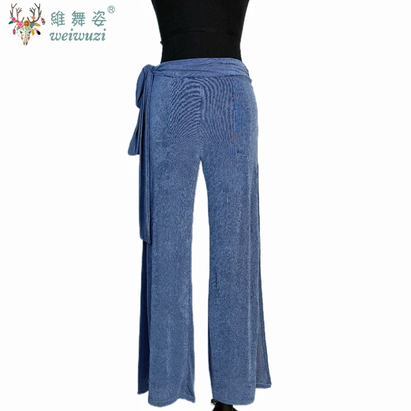 

Костюмы для танца живота для женщин, сексуальные и утягивающие прямые брюки для взрослых, брюки для восточных танцев, тренировочная одежда