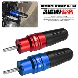 For BMW G310R G310GS G 310 GS/R 2017-2019 2020 Motorcycle CNC Accessoires Falling protection Exhaust Slider Crash Pad Protector